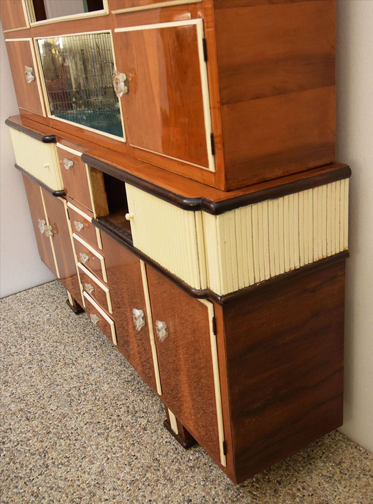 Wooden cabinet, 1950's Italian production