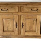 Sideboard 4 doors - 4 drawers in solid oak