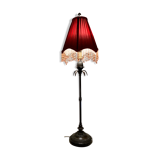 Bronze and marble pineapple lamp