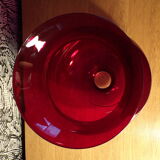 Vase en verre d'Empoli Ø23cm