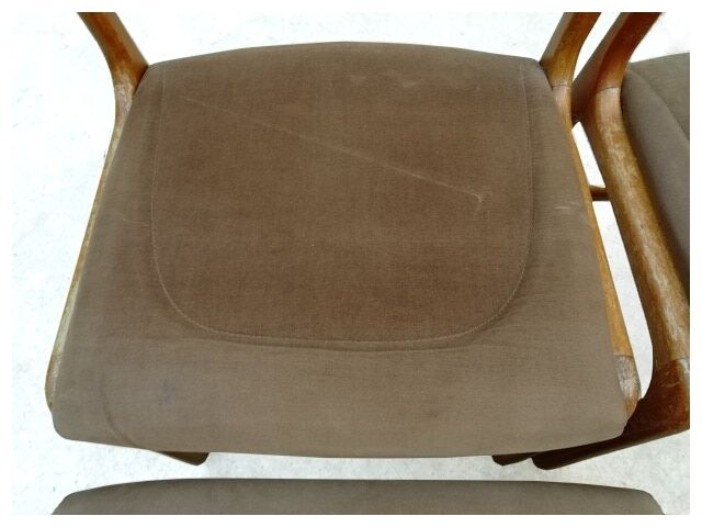 Set of 4 sleds chairs Baumann, 1960