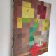 Old abstract pixel painting
