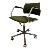 Vintage Fern Gray Office Chair by Kovona Model K-380, Czechoslovakia 1970’s