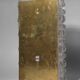 Carl Fagerlund Bubble Crystal Glass And Brass Sconce, For Orrefors