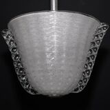 Rare Art Deco Ercole Barovier chandelier in  Murano glass. Italy 1940