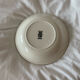 Hollow plate with old soup digoin france sarreguemine