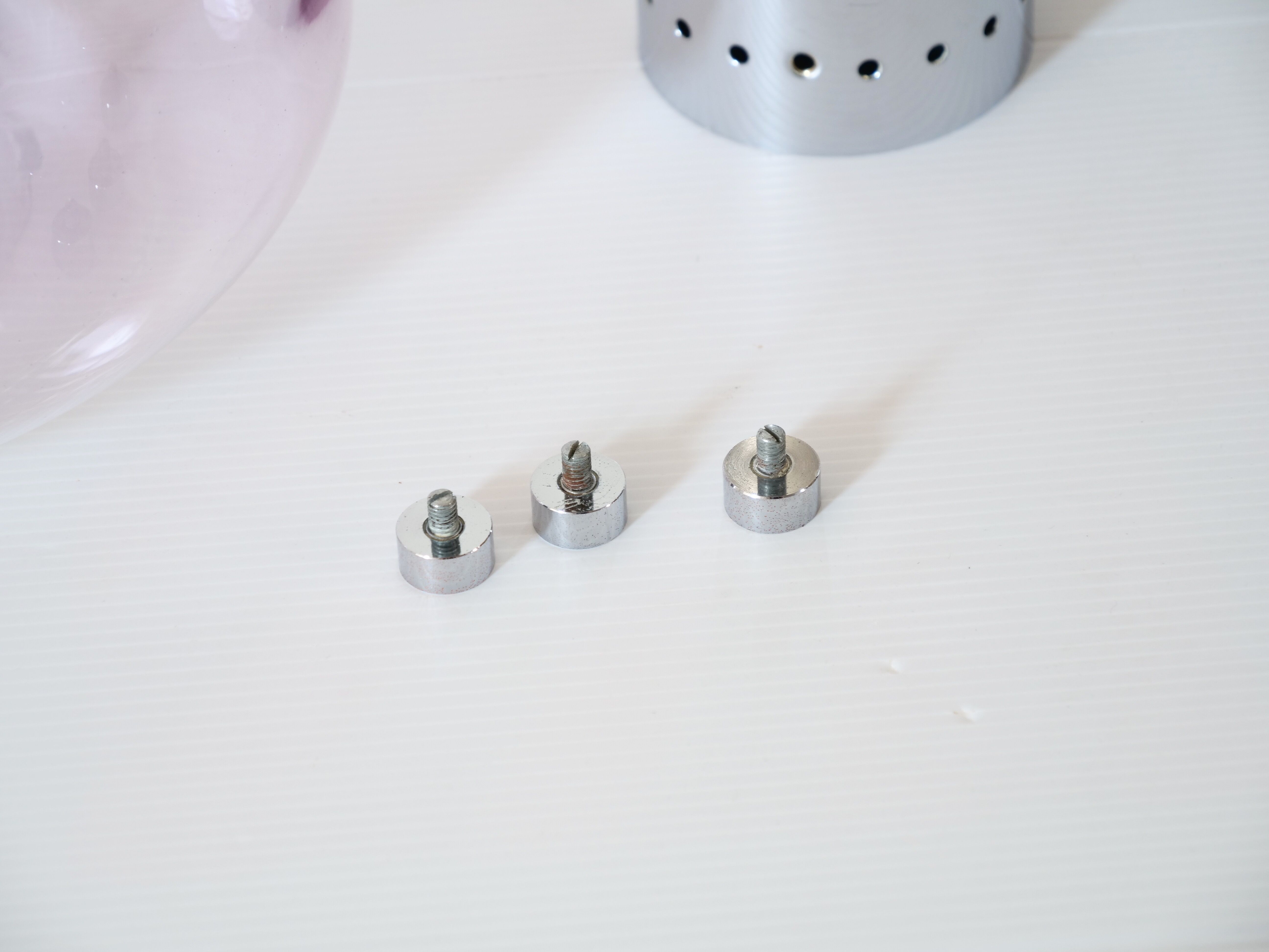 Organically shaped suspension glashütte limburg 1970