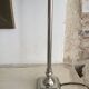 Metal lamp with lampshade