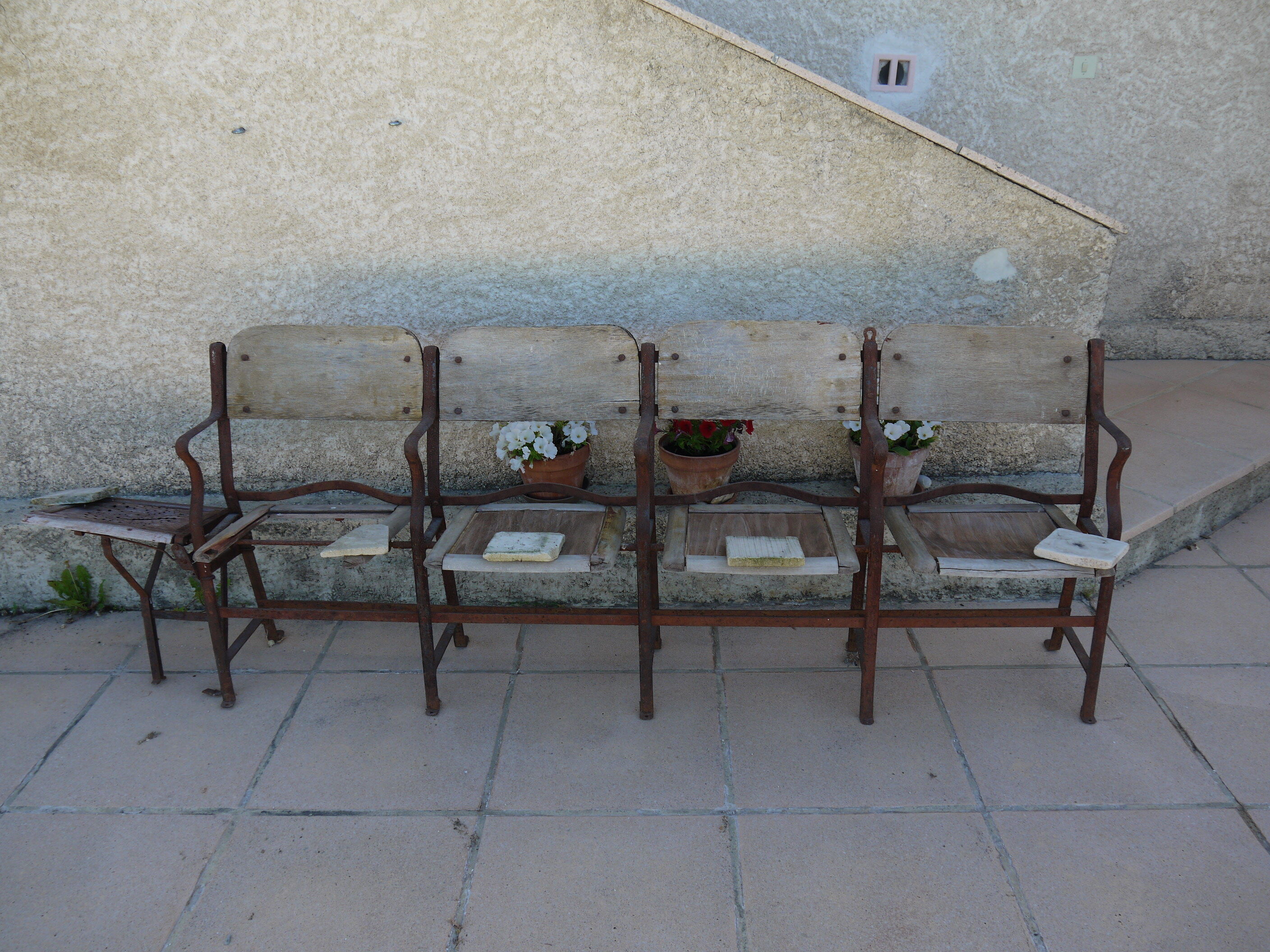 Former seats of cinema