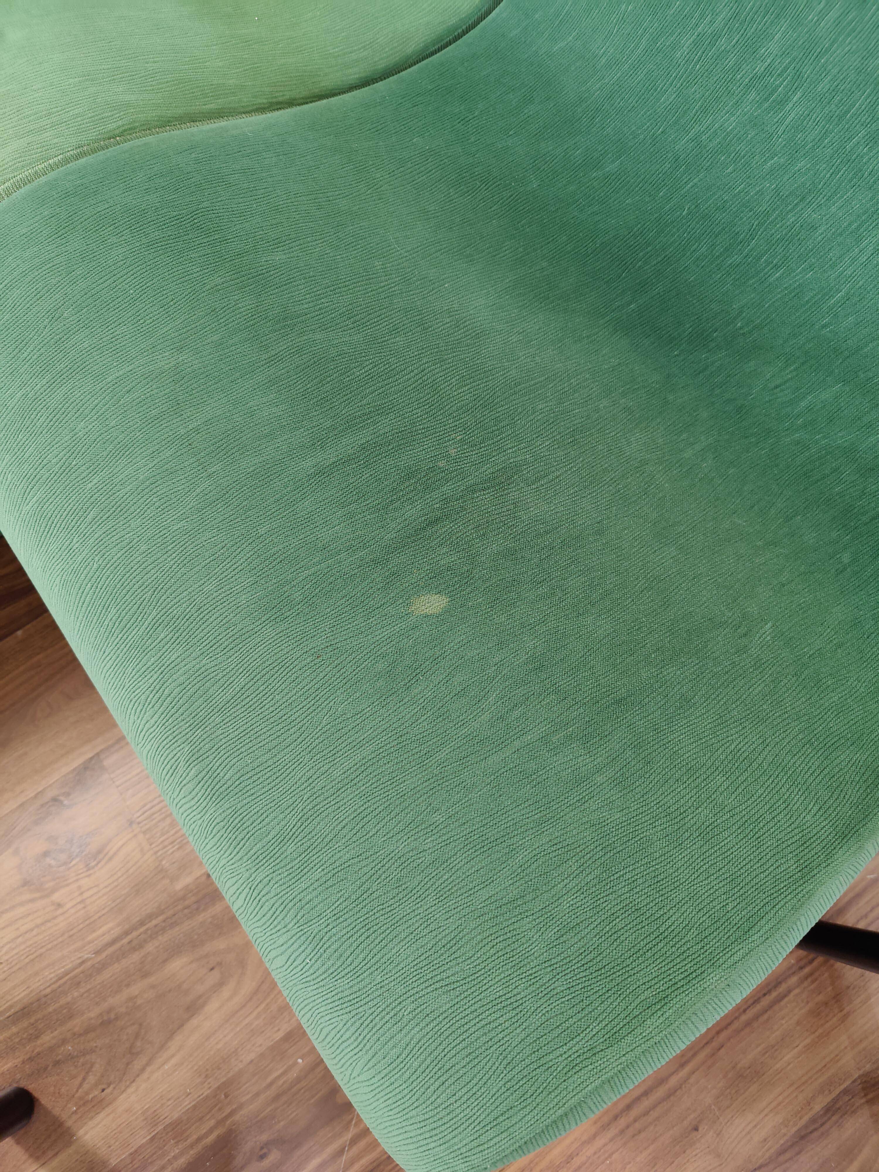 Modular green corner sofa 1970s