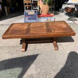 Solid oak coffee table