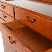 Cabinet en acajou scandinave des années 1950