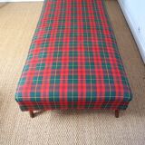Vintage daybed  50 plaid