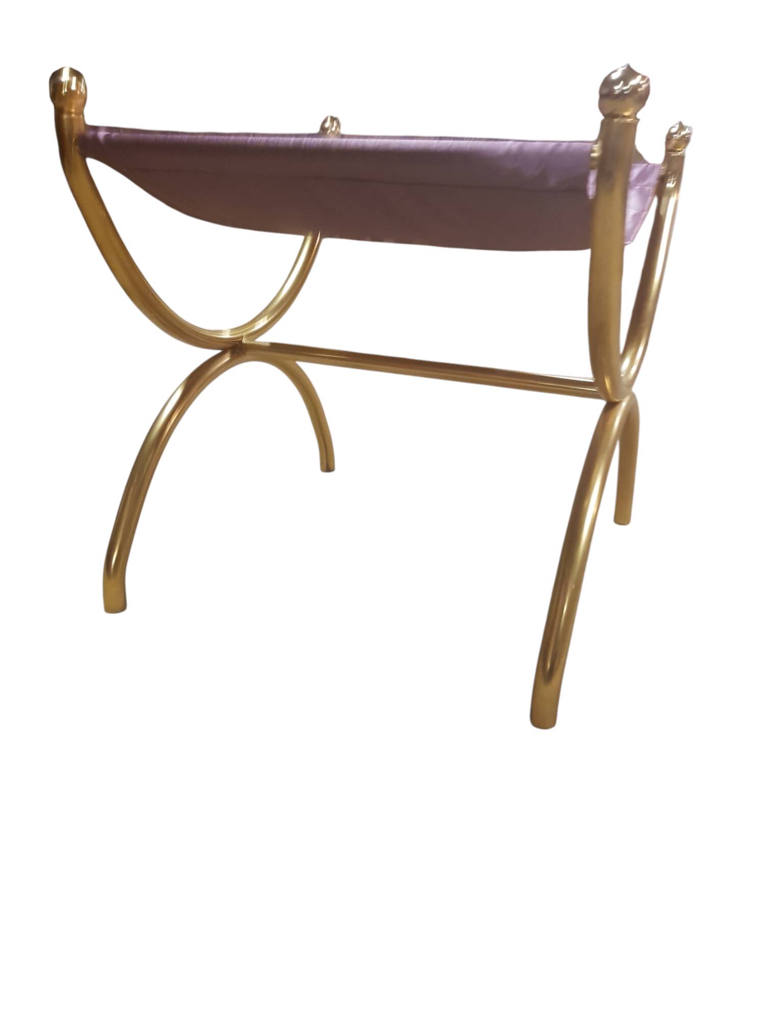 Brass stool, Czech Republic, 1960s.