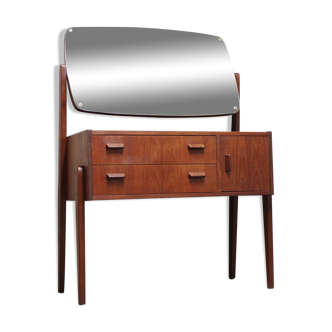 Mid-Century Teak Ladies Chest of Drawers by Poul Volther, 1960s