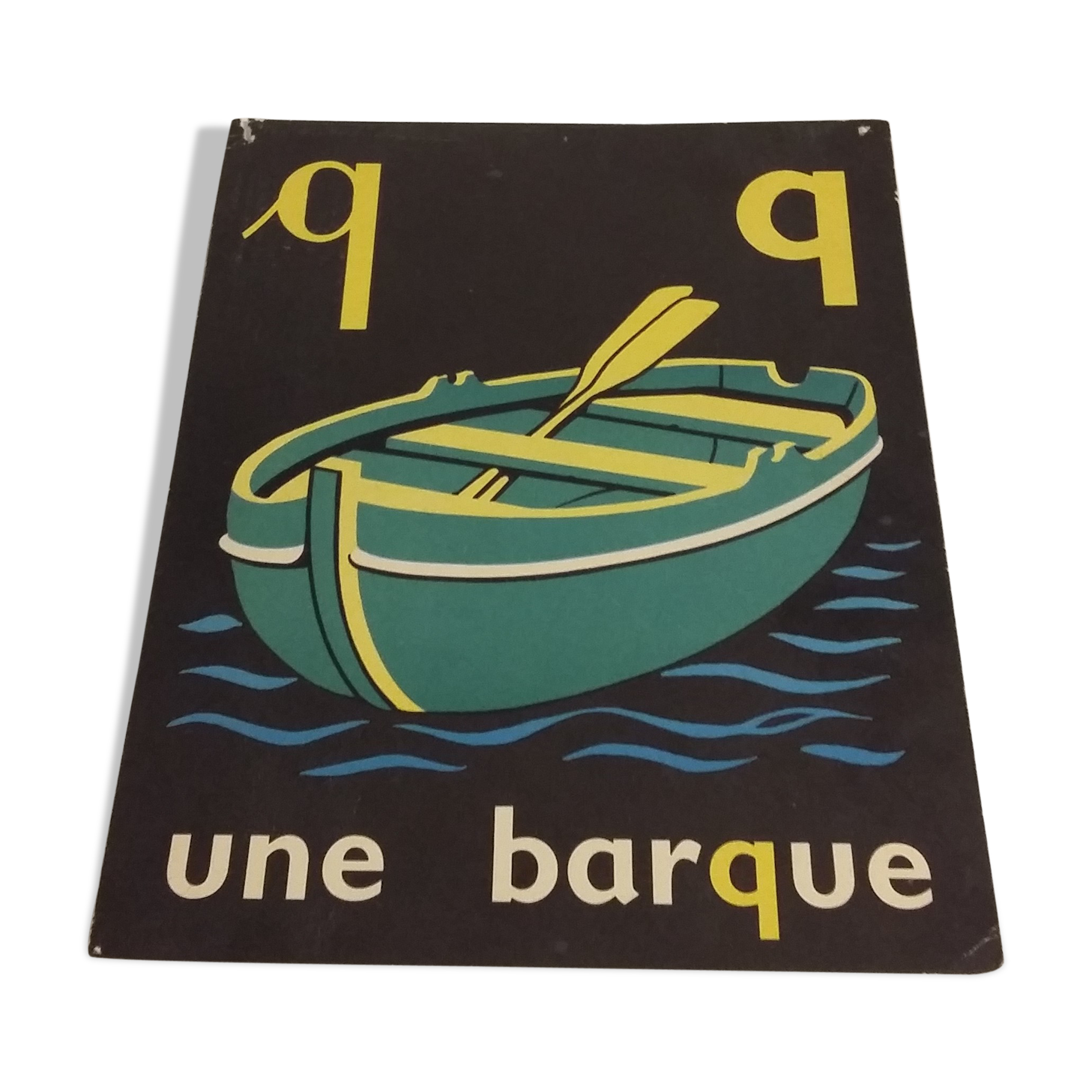 The boat, reading image