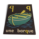 The boat, reading image