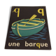 The boat, reading image