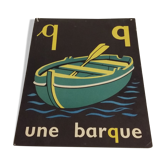 The boat, reading image