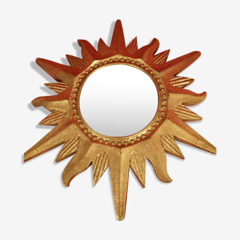 Miroir de sorcière en forme de soleil 31,5cm