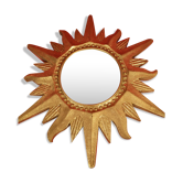 Miroir de sorcière en forme de soleil 31,5cm