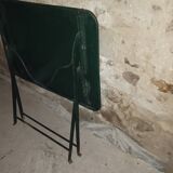 Table pliante fer forgé bistrot jardin