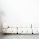 Camaleonda, B&B 2-seater sofa and 3-seater sofa in bouclè fabric, 1970