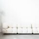 Camaleonda, B&B 2-seater sofa and 3-seater sofa in bouclè fabric, 1970