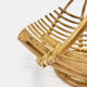 Stylized rattan fruit cup