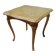 Vintage side table in gilded brass with an onyx top.