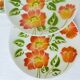 4 dessert plates Moulin des Loups Orchies model Ontario 210679