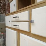 Buffet mado brushed oak and vintage cream