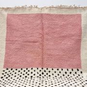 Moroccan rug in natural wool 3 x 2 m