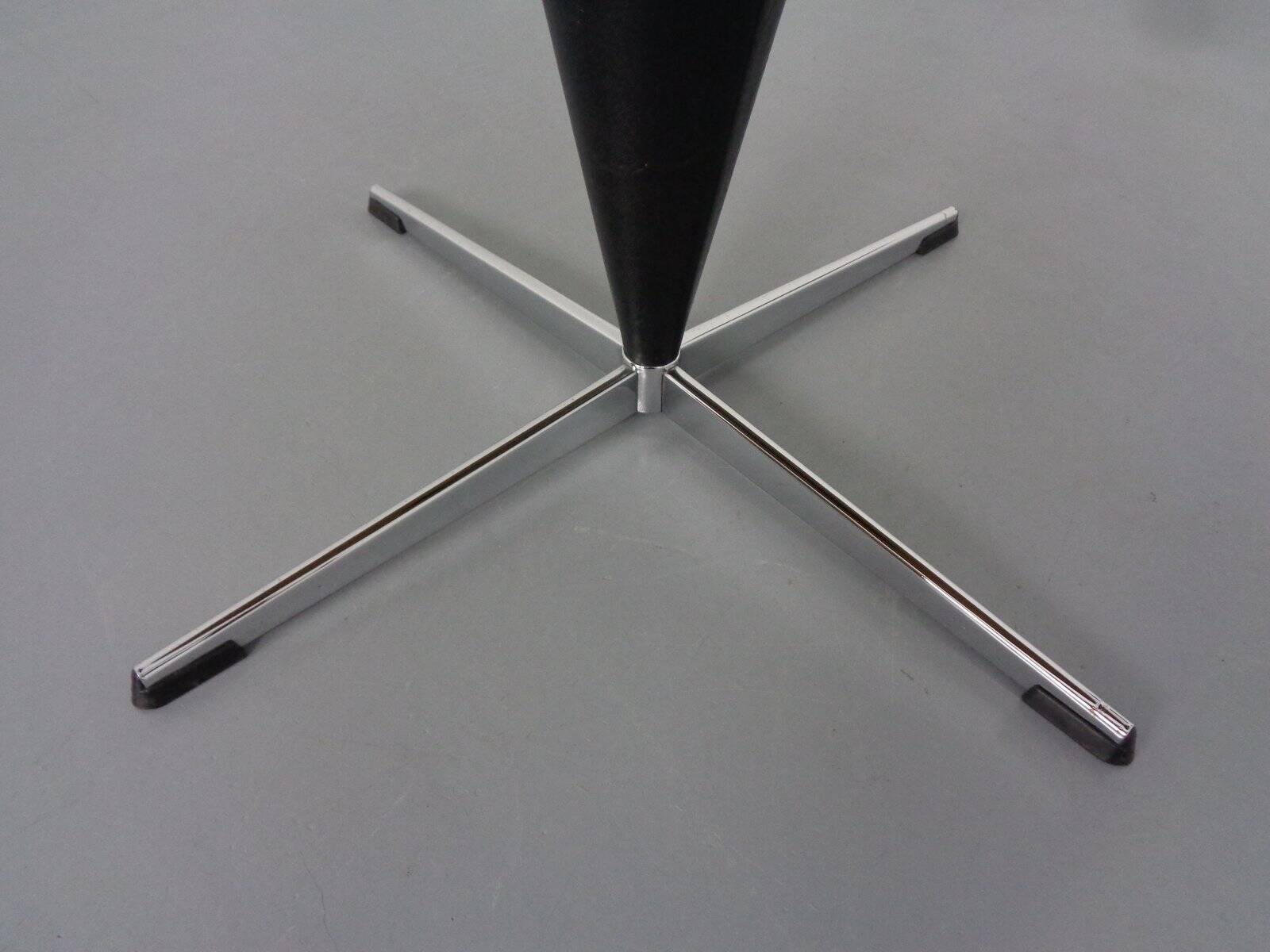 Early Cone Table by Verner Panton for Plus-Linje, 1950s