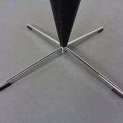 Early Cone Table by Verner Panton for Plus-Linje, 1950s