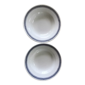 2 assiettes creuses