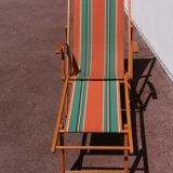 old Transat , CHaise Longue , Bain de SOleil