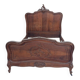 Walnut cabinetmaker's bed