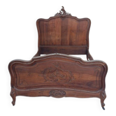 Walnut cabinetmaker's bed