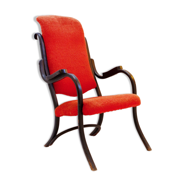 Fauteuil en bois courbé de Jacob & Josef Kohn, années 1890