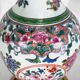 Lampe en porcelaine de chine et laiton, début XXe