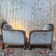 Paire de fauteuils - bergères d'époque Art Déco