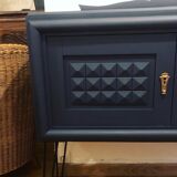 Art Deco blue sideboard