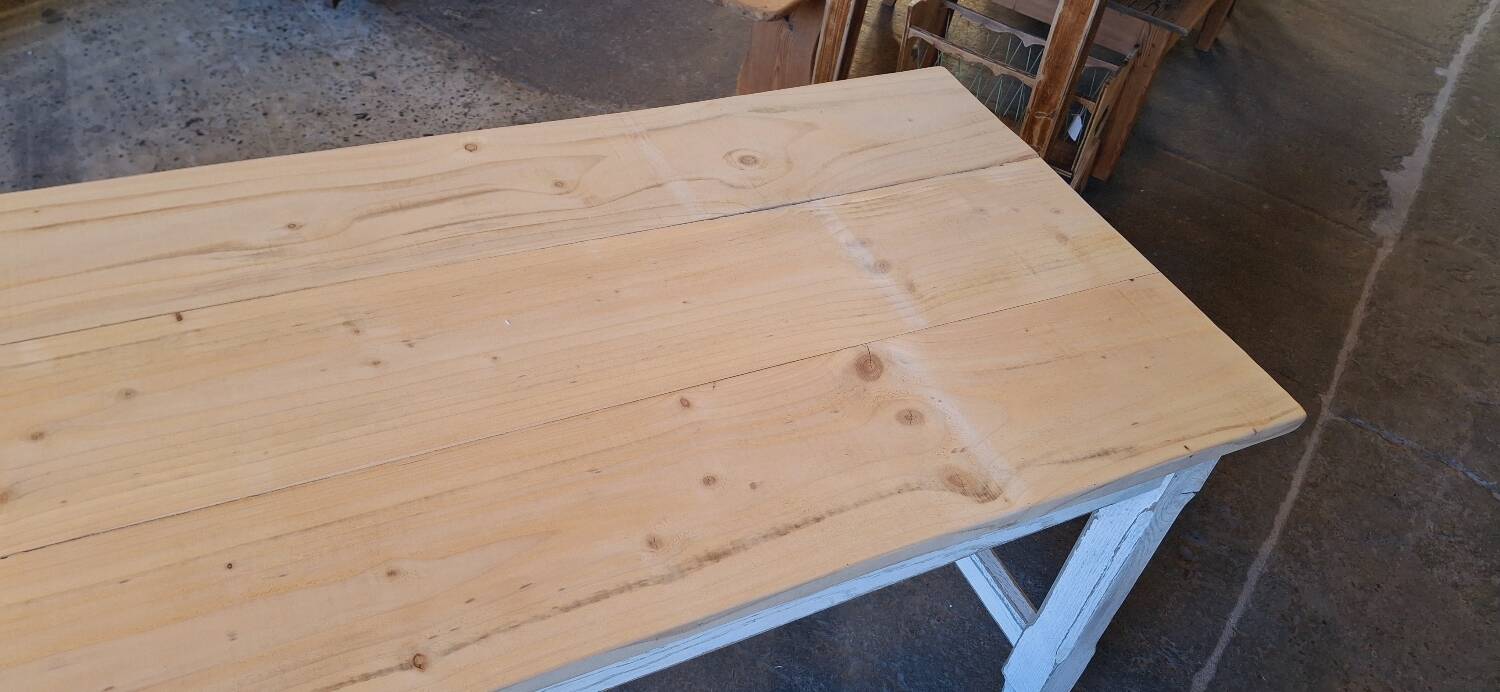 Old farmhouse table