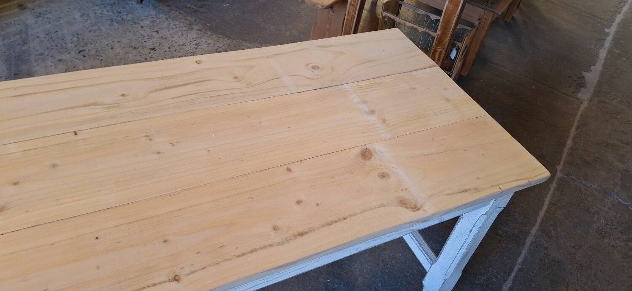 Old farmhouse table