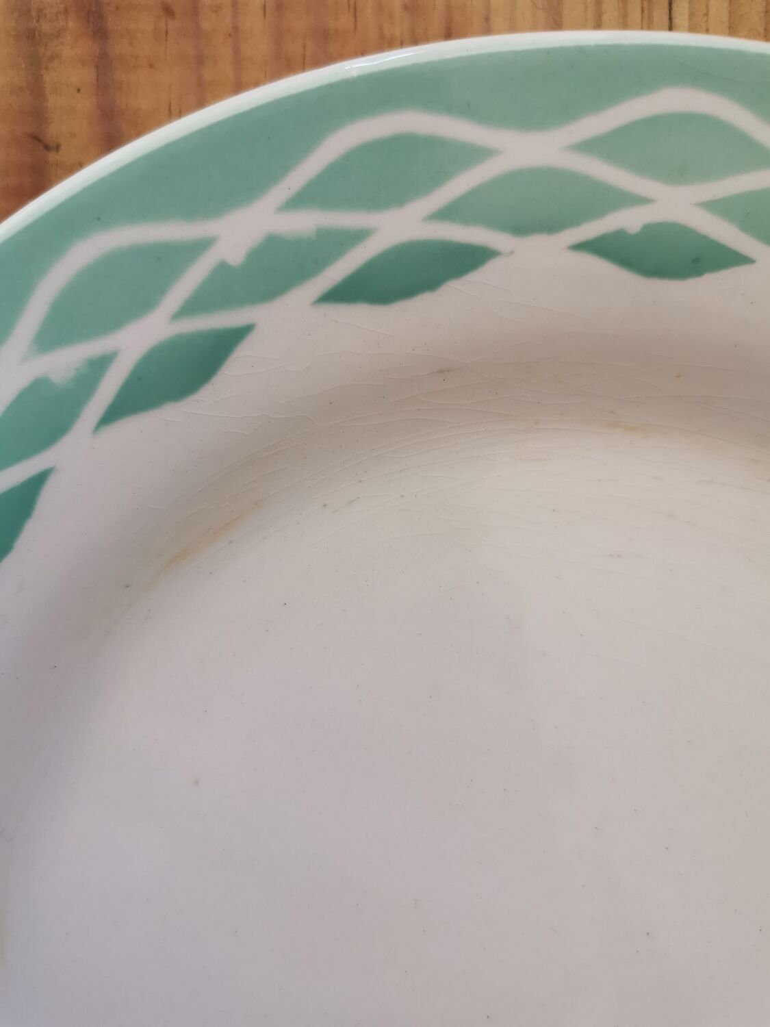 Vintage dessert plates Digoin Lola