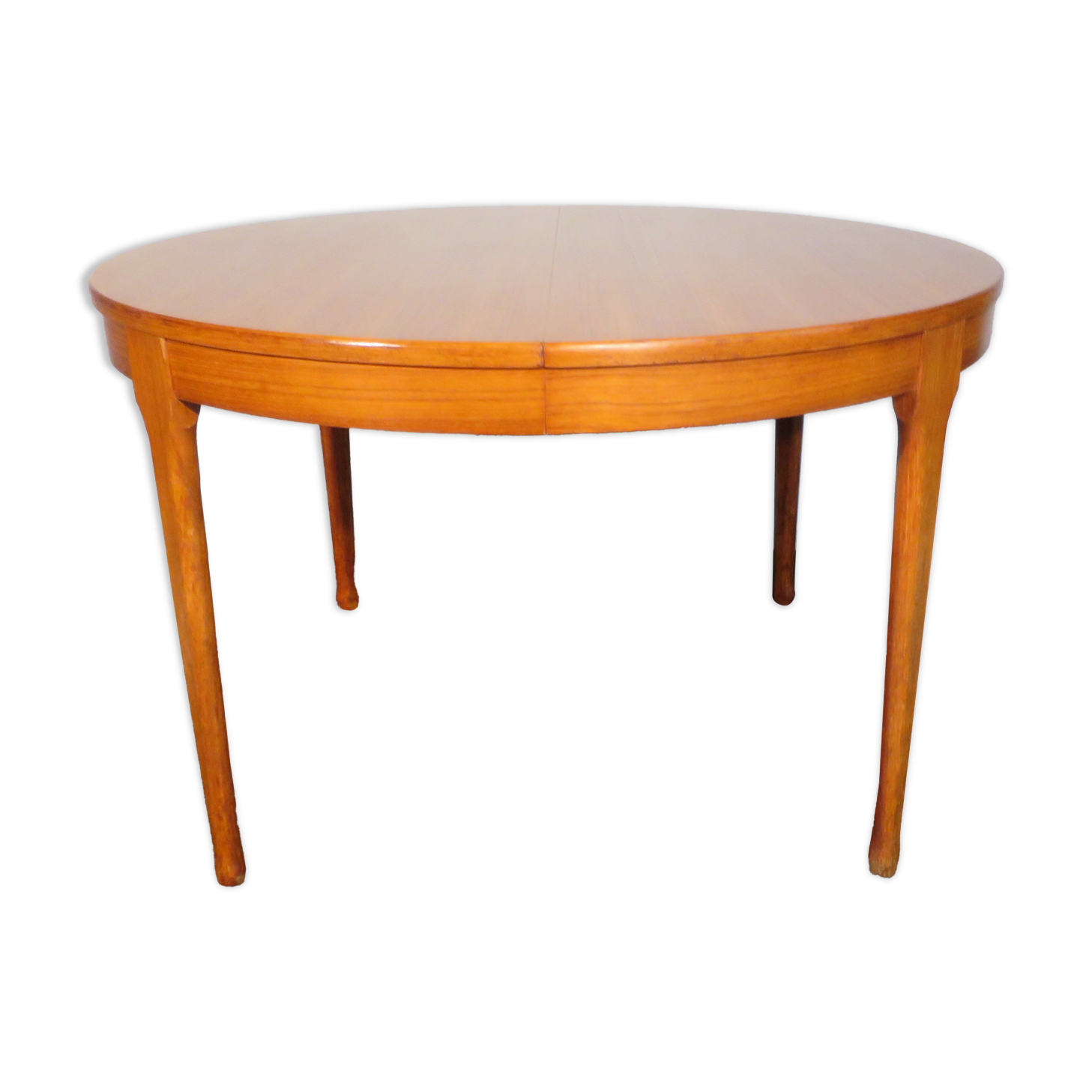 Scandinavian teak round table