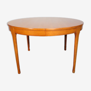 Scandinavian teak round table