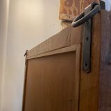 Mirror frame in old wood, 157 x 82 cm