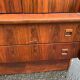 Scandinavian teak wardrobe, circa 1950, 91x65x183cm